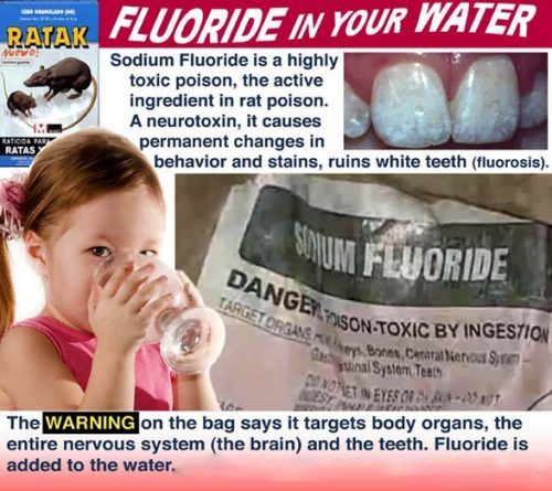 fluoride in water is bad