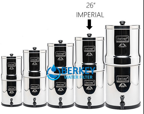 berkey imperial water filter comparison